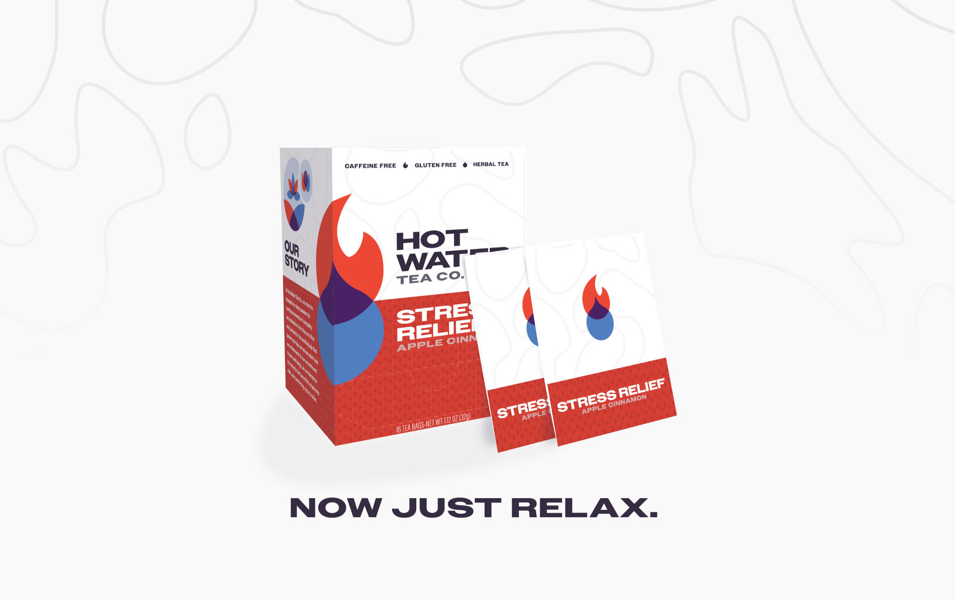Hot Water Tea Co. Brand Design & Packaging Design Concept